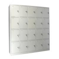 Tủ sắt 20 cánh TS08 - W1650 x D425 x H1830mm - ghi - sắt sơn tĩnh điện
