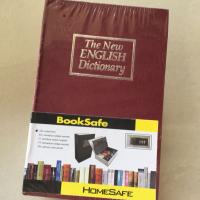 Két mini ngụy trang sách từ điển size lớn, màu đỏ, khóa chìa